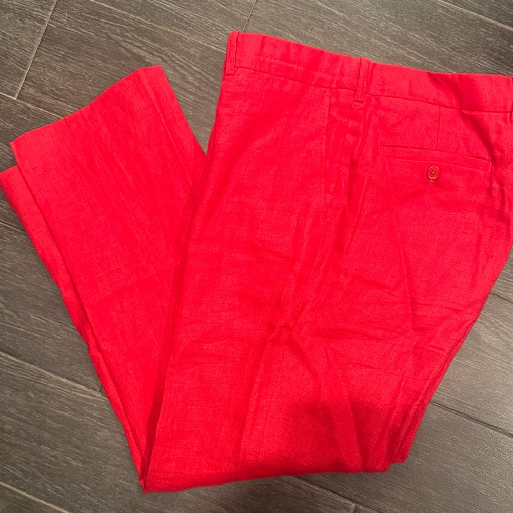 Ralph Lauren Men's Vibrant Red Chinos